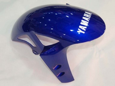 Meilleurs Carénages Moto Yamaha YZF 1000 R1 2009-2011 - Blanc Bleu Noir M1
