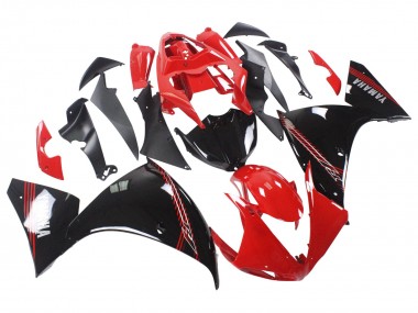 Meilleurs Carénage Moto Yamaha YZF 1000 R1 2009-2011 - Rouge Noir
