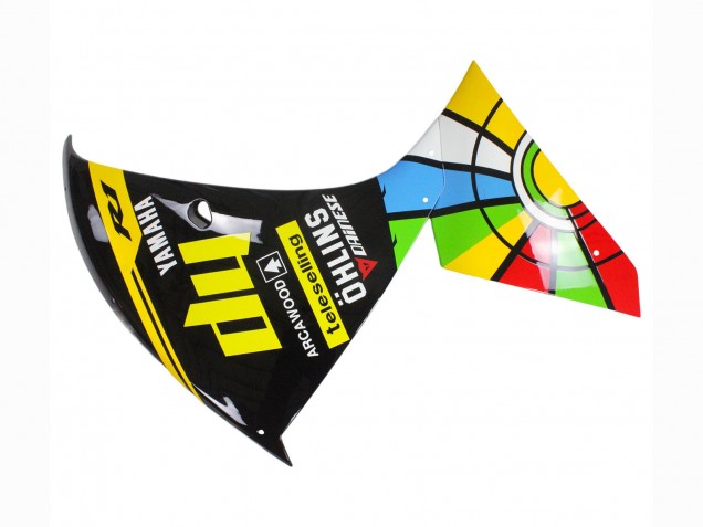 Carénages Moto Yamaha YZF 1000 R1 2012-2014 - Noir Brillant Jaune Vert Bleu Rouge Roue Chromatique