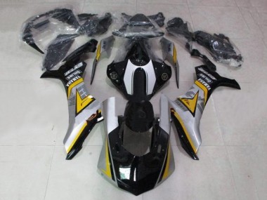 Meilleurs Carénages Moto Yamaha YZF 1000 R1 2012-2014 - Noir Brillant Blanc Argent Jaune