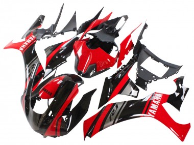 Meilleurs Carénages Moto Yamaha YZF 1000 R1 2020-2025 - Rouge Argent Noir