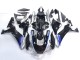 Carénages Moto Yamaha YZF 1000 R1 2020-2025 - Noir Brillant Argent Bleu