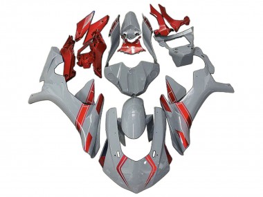 Meilleurs Carénages Moto Yamaha YZF 1000 R1 2020-2025 - Nardo Gris Rouge