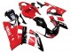 Carénage Moto Yamaha YZF 600 R6 1998-2002 - Rouge Blanc Noir Brillant