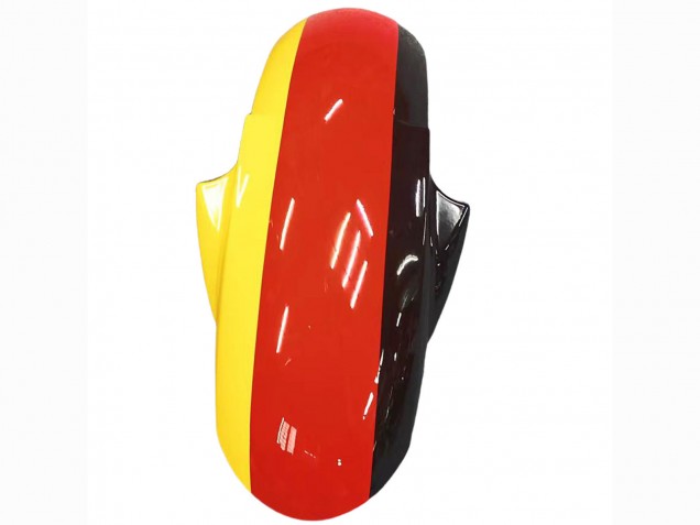 Carénages Moto Yamaha YZF R6S 2006-2009 - Jaune Rouge Noir Brillant 46