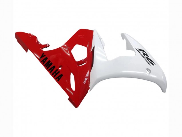 Carénages Moto Yamaha YZF R6S 2006-2009 - Blanc Rouge