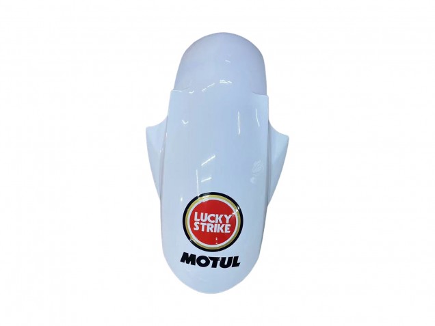 Carénages Moto Yamaha YZF R6S 2006-2009 - Blanc Rouge Lucky Strike Motul