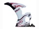 Carénages Moto Yamaha YZF R6S 2006-2009 - Blanc Dark Noir Flamme