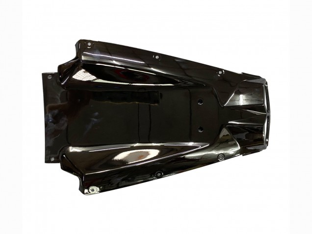Carénages Moto Yamaha YZF R6 2003-2004 - Noir Brillant Noir Mat Or Décalque