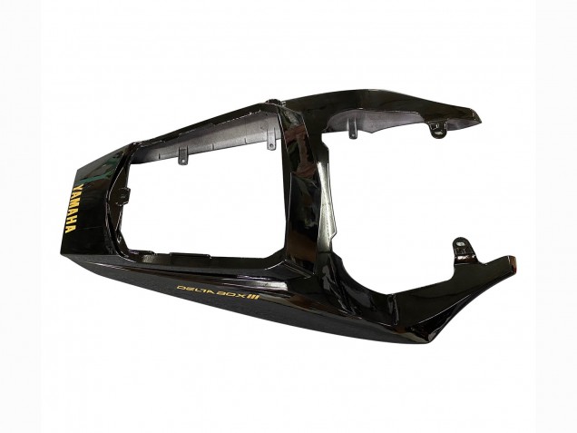 Carénages Moto Yamaha YZF R6 2003-2004 - Noir Brillant Noir Mat Or Décalque