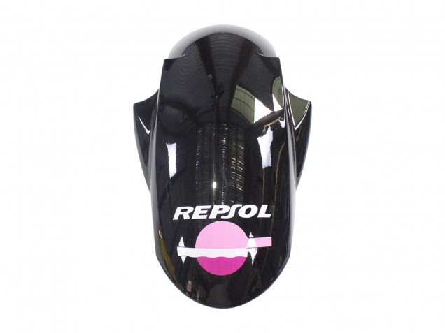 Carénages Moto Yamaha YZF R6 2003-2004 - Jaune Rose Noir Brillant Rossi Repsol 46