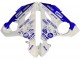 Carénages Moto Yamaha YZF R6 2003-2004 - Blanc Bleu GYTR