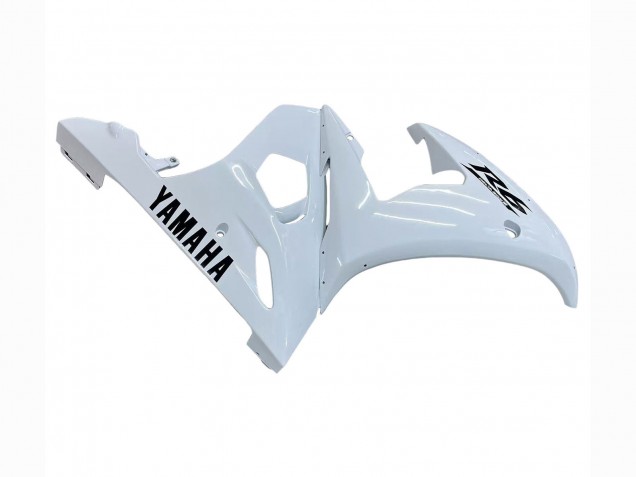 Carénages Moto Yamaha YZF R6 2003-2004 - Blanc Noir Décalque