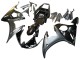 Carénages Moto Yamaha YZF R6 2003-2004 - Noir Brillant Noir Mat Or Caméléon