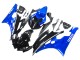 Carénages Moto Yamaha YZF 600 R6 2006-2007 - Bleu Noir Brillant