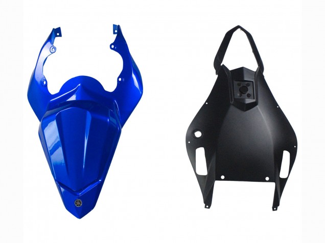 Carénages Moto Yamaha YZF 600 R6 2006-2007 - Bleu Noir Brillant