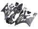 Carénages Moto Yamaha YZF 600 R6 2006-2007 - Noir Mat Argent Flamme