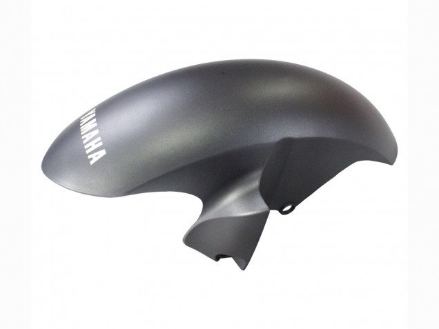 Carénages Moto Yamaha YZF 600 R6 2006-2007 - Noir Mat Argent Flamme
