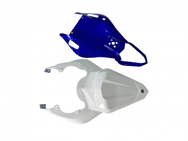 Carénages Moto Yamaha YZF 600 R6 2006-2007 - Blanc Bleu Jordan