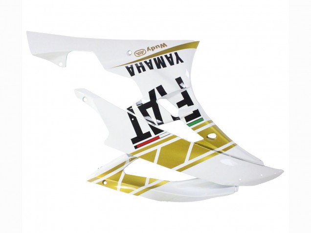 Carénages Moto Yamaha YZF 600 R6 2006-2007 - Blanc Or Noir Fiat