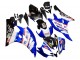 Carénages Moto Yamaha YZF 600 R6 2006-2007 - Blanc Bleu Noir Fimer Volvo Yamalube Sterilgarda