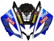 Carénages Moto Yamaha YZF 600 R6 2006-2007 - Blanc Bleu Noir Fimer Volvo Yamalube Sterilgarda