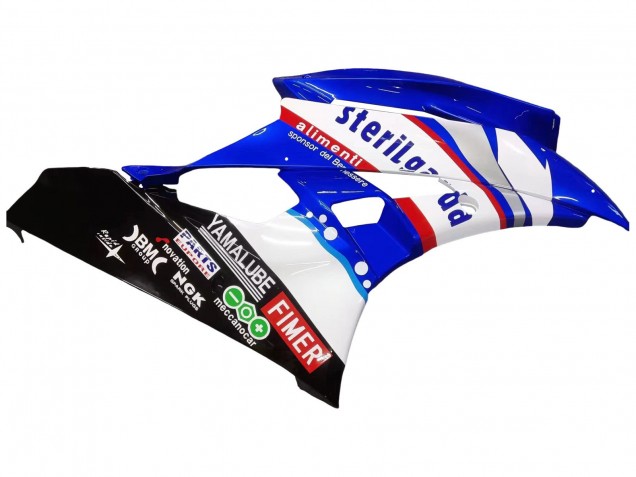 Carénages Moto Yamaha YZF 600 R6 2006-2007 - Blanc Bleu Noir Fimer Volvo Yamalube Sterilgarda