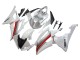 Carénages Moto Yamaha YZF 600 R6 2008-2016 - Blanc Rouge
