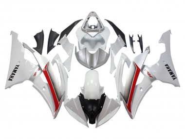 Meilleurs Carénages Moto Yamaha YZF 600 R6 2008-2016 - Blanc Rouge