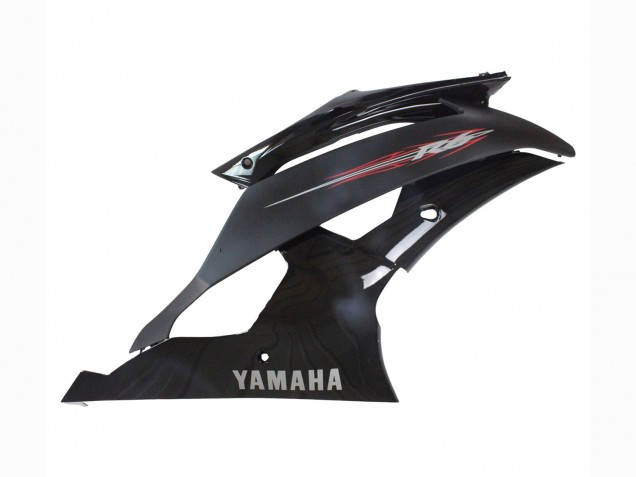 Carénages Moto Yamaha YZF 600 R6 2008-2016 - Noir Brillant Noir Mat