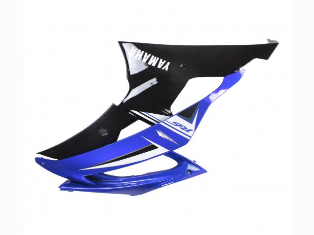 Carénages Moto Yamaha YZF 600 R6 2008-2016 - Blanc Bleu Noir Brillant