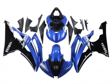 Meilleurs Carénages Moto Yamaha YZF 600 R6 2008-2016 - Blanc Bleu Noir Brillant
