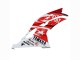 Carénages Moto Yamaha YZF 600 R6 2008-2016 - Blanc Rouge Noir Fiat Acer