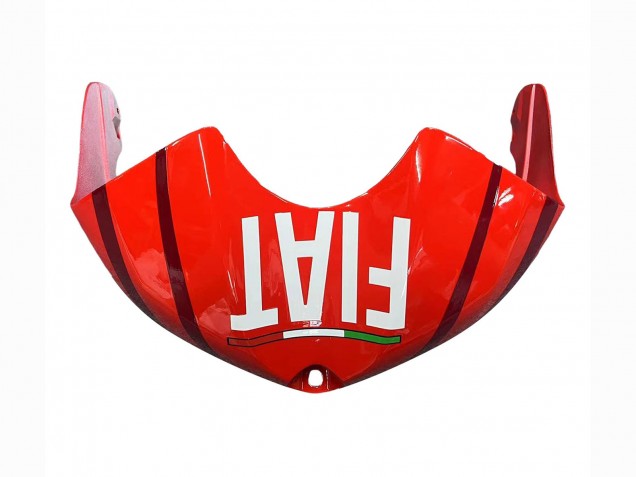 Carénages Moto Yamaha YZF 600 R6 2008-2016 - Blanc Rouge Noir Fiat Acer