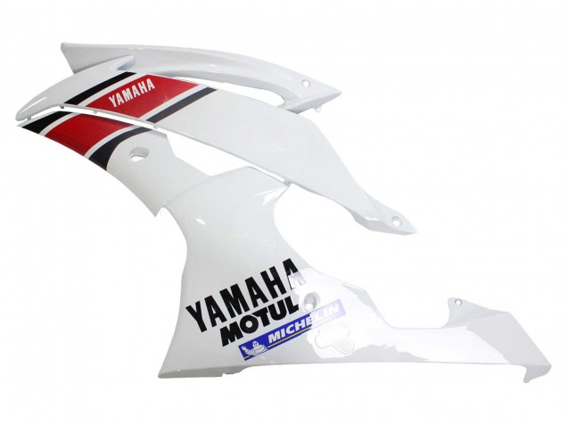 Carénages Moto Yamaha YZF 600 R6 2008-2016 - Blanc Rouge Noir Motul Michelin