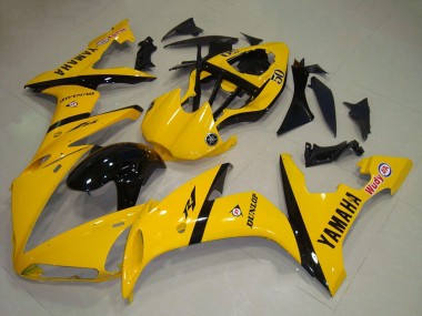 Meilleurs Carénage Moto Yamaha YZF R1 2004-2006 - Jaune Noir Brillant