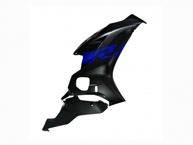 Carénages Moto Yamaha YZF 600 R6 2017-2023 - Bleu Noir Mat