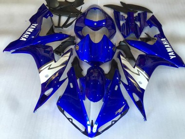 Meilleurs Carénages Moto Yamaha YZF R1 2004-2006 - Bleu Blanc