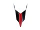 Carénages Moto Yamaha YZF 600 R6 2017-2023 - Blanc Rouge Noir Semakin Didepan