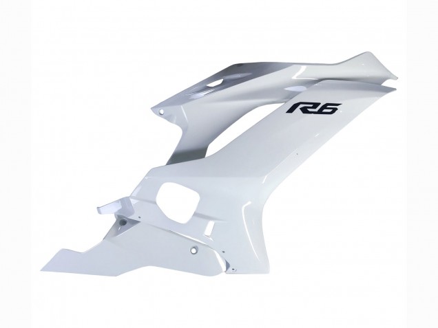 Carénages Moto Yamaha YZF 600 R6 2017-2023 - Blanc
