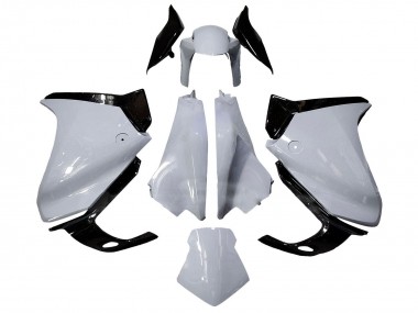 Meilleurs Carénages Moto Honda VFR 1200 2010-2014 - Blanc Noir Brillant