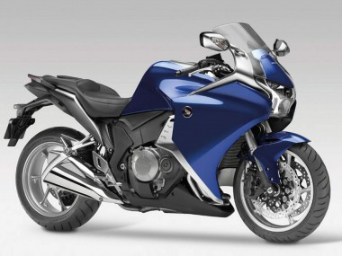 Meilleurs Carénages Moto Honda VFR 1200 2010-2014 - Bleu Noir