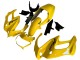 Carénages Moto Honda VTR1000F 1997-2005 - Jaune