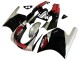 Carénages Moto Honda NSR250R 1988-1989 - Argent Rouge Noir Brillant