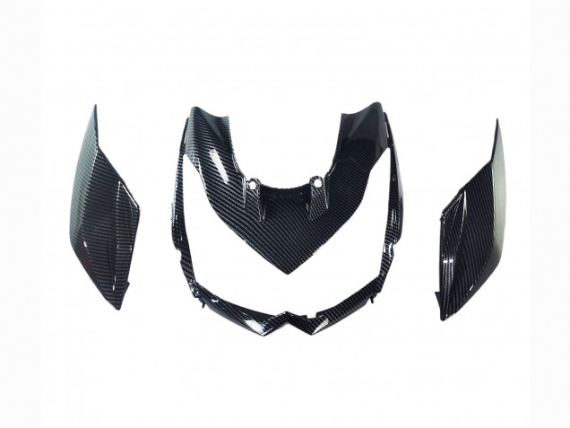 Carénages Moto Kawasaki Z1000 2010-2013 - Noir Fibre de Carbone