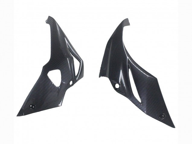 Carénages Moto Kawasaki Z1000 2014-2019 - Noir Fibre de Carbone