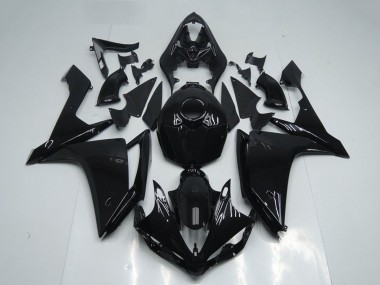 Meilleurs Carénages Moto Yamaha YZF R1 2007-2008 - Noir Brillant