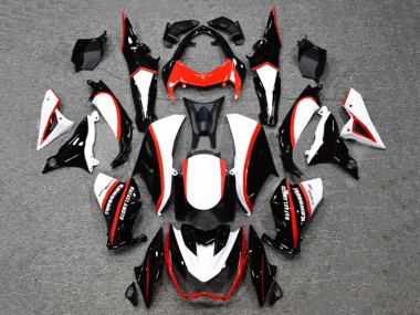 Meilleurs Carénages Moto Kawasaki Z1000 2014-2019 - Noir Brillant Blanc Rouge
