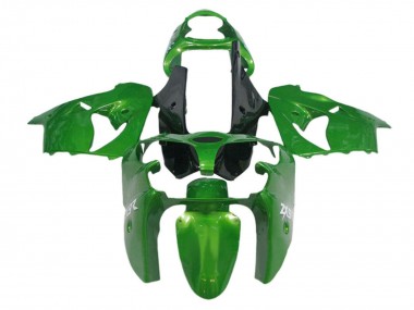 Meilleurs Carénages Moto Kawasaki ZX12R 2002-2006 - Vert Noir