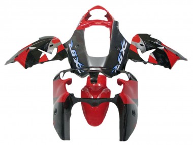 Meilleurs Carénages Moto Kawasaki ZX12R 2002-2006 - Rouge Noir Bleu